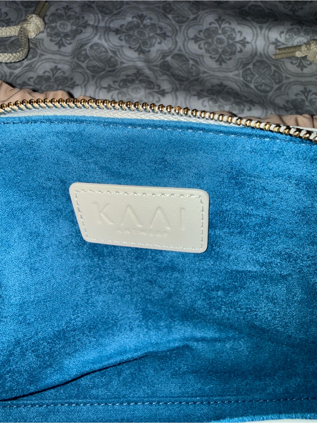 Kaal Pyramid Cosmetic Bag Chalk White — image 8 of 8